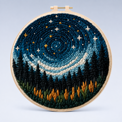 Punch Needle Embroidery Kit
