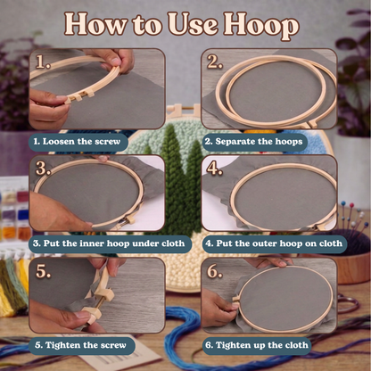 Punch Needle Embroidery Kit